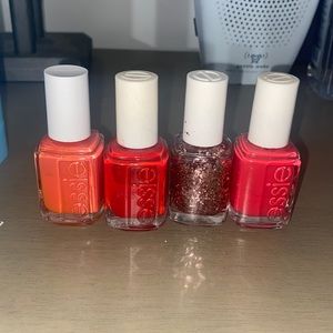 4 ESSIE nail polishes